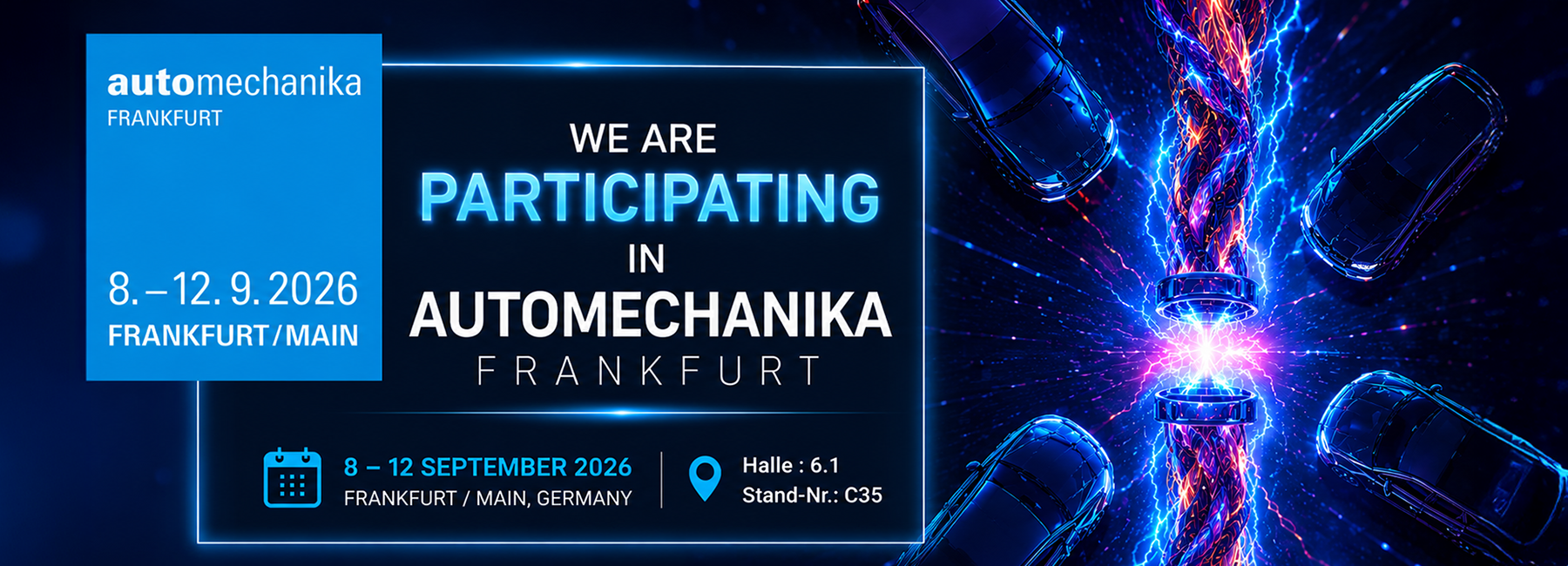 Euroline at Automechanika Frankfurt 2026. Connecting with the global automotive industry through quality, innovation, and trusted solutions.