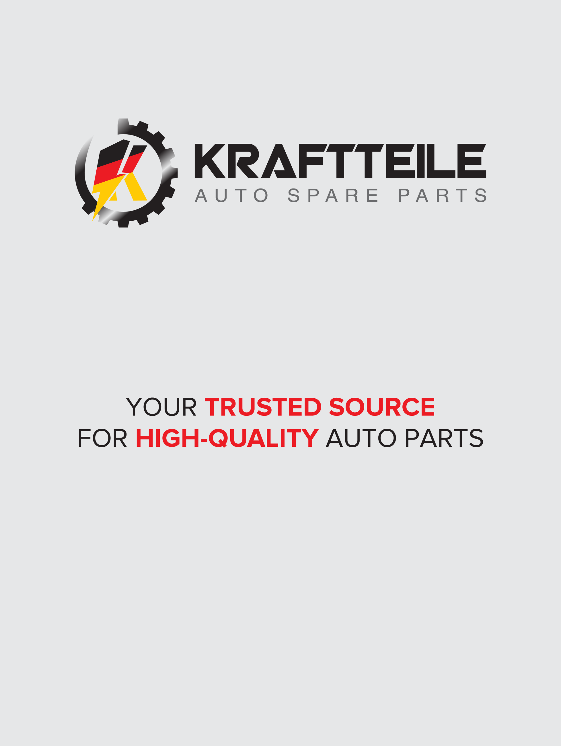 Kraftteile campaign artwork